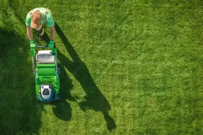 Can you mow wet grass Costa Mesa, CA